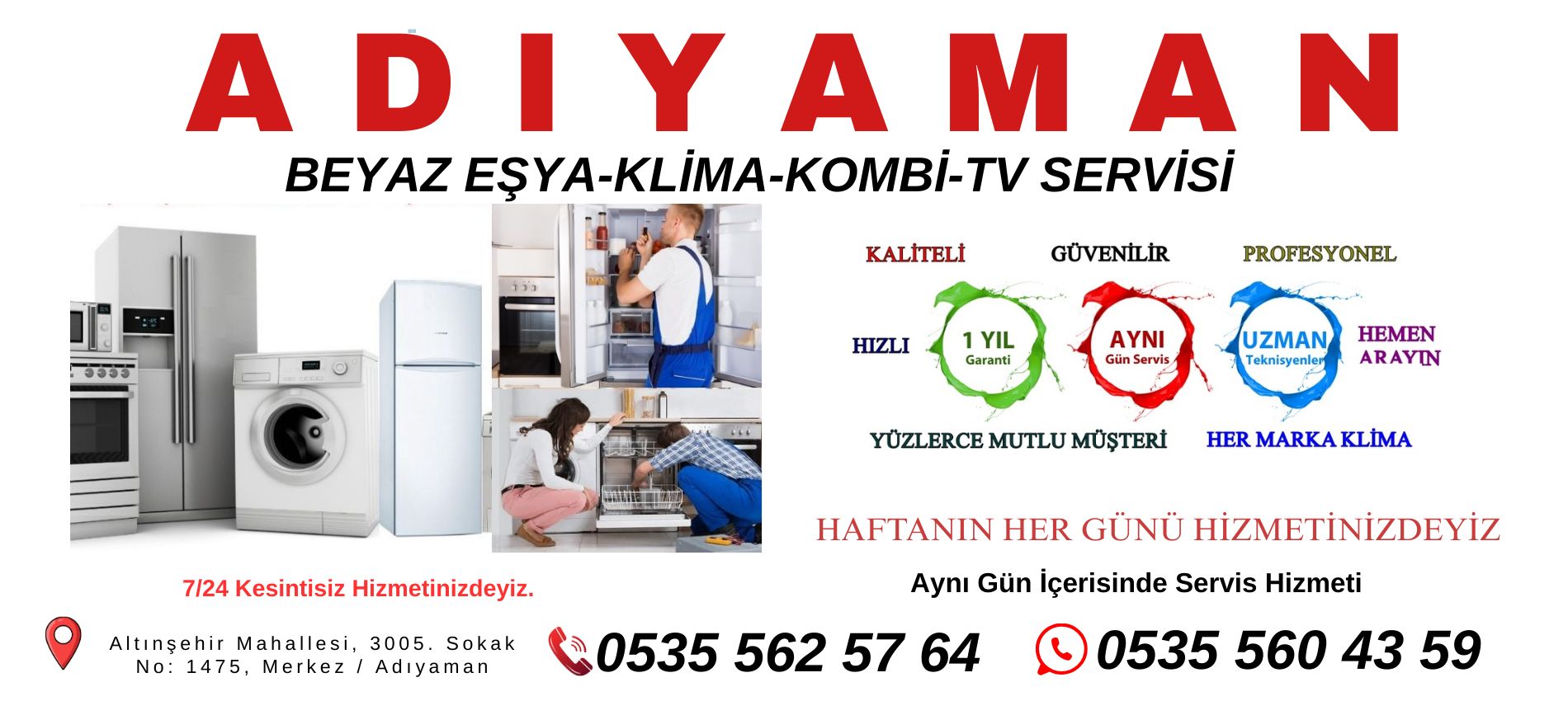 Adıyaman Beyaz Eşya